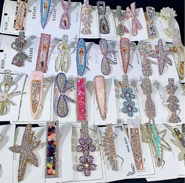 mixed lot hair clips cz stone hair clips & barrettes & clamps for girls & womens, Golden;silver
mixed lot hair clips cz stone hair clips & barrettes & clamps for girls & womens, Golden;silver