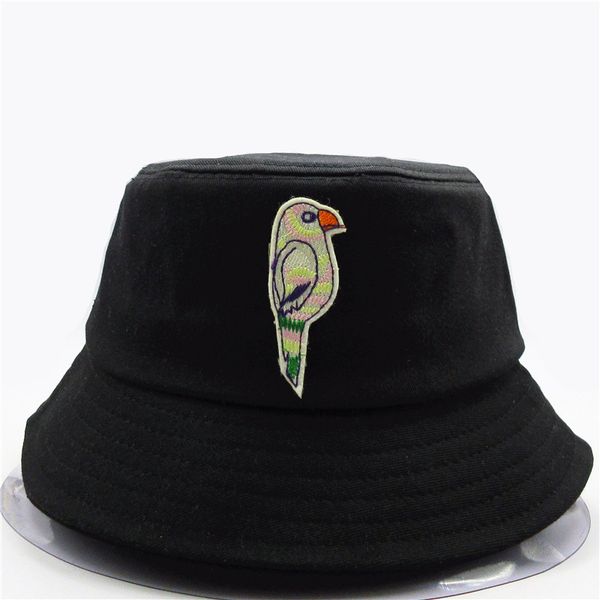 2020 new style cartoon parrot embroidery bucket hat fisherman hat outdoor travel sun cap hats for men and women 267
2020 new style cartoon parrot embroidery bucket hat fisherman hat outdoor travel sun cap hats for men and women 267