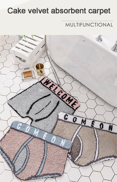 trend creative spoof fun underpants decoration carpets for bathroom floor mat funny carpets simple home absorbent pad ornament decoration
trend creative spoof fun underpants decoration carpets for bathroom floor mat funny carpets simple home absorbent pad ornament decoration