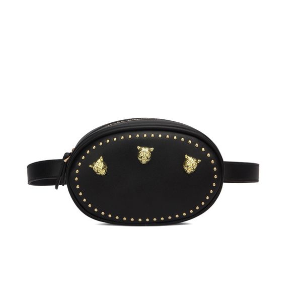 2020 new women's waist bag fashion rivet chest bag small round wild mobile phone tiger head women messenger
2020 new women's waist bag fashion rivet chest bag small round wild mobile phone tiger head women messenger