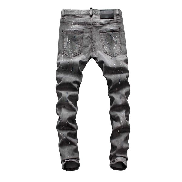 d2 tide brand mens private custom jewelry luxury boutique tide brand designer jeans slim hole old graffiti casual mens jeans, Blue
d2 tide brand mens private custom jewelry luxury boutique tide brand designer jeans slim hole old graffiti casual mens jeans, Blue