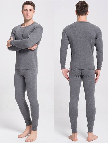 Solid Color Mens Underwear O-Neck Long Sleeve Autumn Winter Thermal Underwear Suit Skinny Warm Comfortable Apparel
Solid Color Mens Underwear O-Neck Long Sleeve Autumn Winter Thermal Underwear Suit Skinny Warm Comfortable Apparel