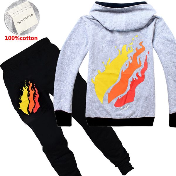 детская весна / осень мультфильм set boy мода пламя печать с длинным рукавом с капюшоном кардиган 2 шт набор kid / детские tracksuit одежды, White
детская весна / осень мультфильм set boy мода пламя печать с длинным рукавом с капюшоном кардиган 2 шт набор kid / детские tracksuit одежды, White