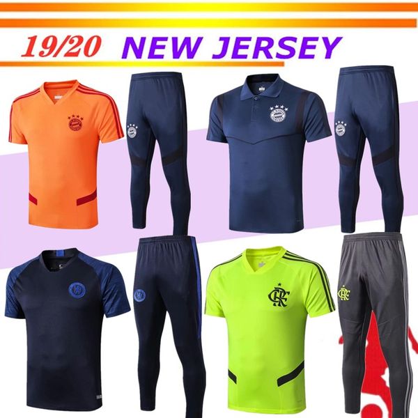 new 19 20 bayern short sleeve shirt trousers soccer om training suit 2019 2020 james lewandowski muller polo shirts football shirt tracksuit, Black
new 19 20 bayern short sleeve shirt trousers soccer om training suit 2019 2020 james lewandowski muller polo shirts football shirt tracksuit, Black