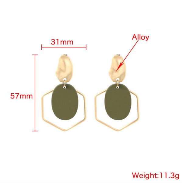 fashion-europe and america wild geometric pendant earrings gold pendant circle earrings personality ladies earrings ing, Silver
fashion-europe and america wild geometric pendant earrings gold pendant circle earrings personality ladies earrings ing, Silver