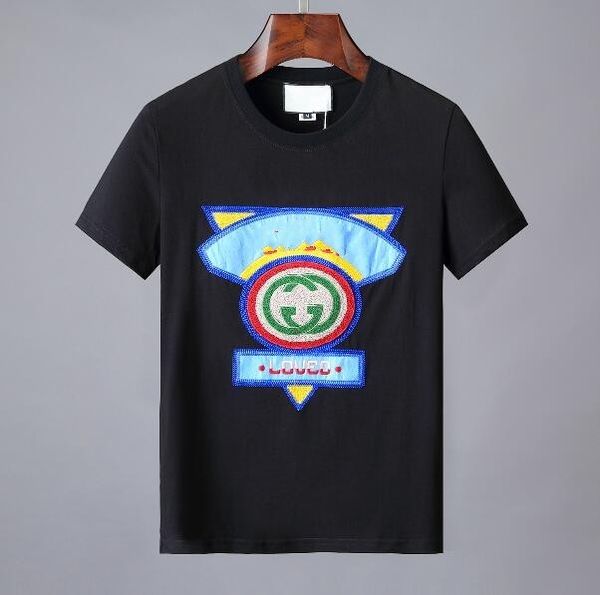 2019 дизайнер бренд Мужские футболки роскошные мода лето Италия Европа вышивка сте
2019 дизайнер бренд Мужские футболки роскошные мода лето Италия Европа вышивка сте