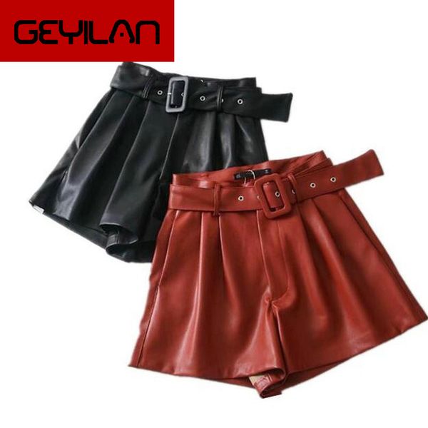 women black orange color pu leather high waist with belt wide leg faux leather shorts winter loose pu shorts, White;black
women black orange color pu leather high waist with belt wide leg faux leather shorts winter loose pu shorts, White;black