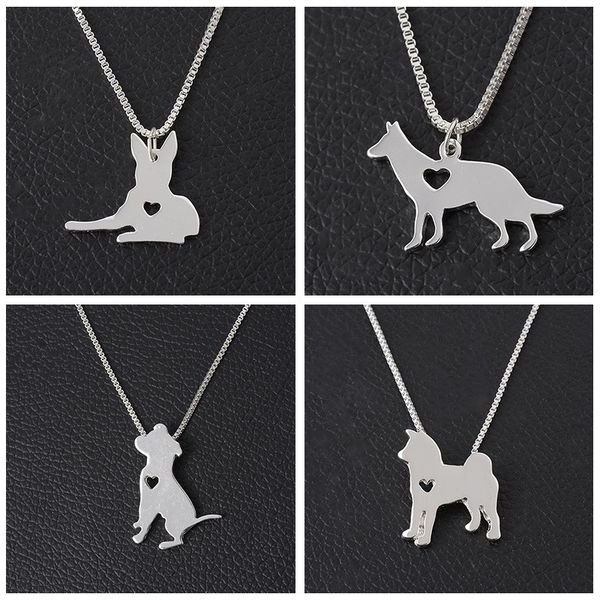 pendant necklaces eupnhy 4 styles puppy dog hollow heart necklace memorial pet chocker long chain sweater jewelry, Silver
pendant necklaces eupnhy 4 styles puppy dog hollow heart necklace memorial pet chocker long chain sweater jewelry, Silver