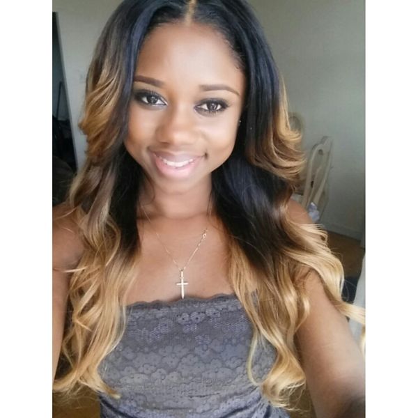 8a ombre brazilian hair weave bundles with closure 1b 27 body wave bundles human hair 3 bundles with lace closure remy 2 tone, Black;brown
8a ombre brazilian hair weave bundles with closure 1b 27 body wave bundles human hair 3 bundles with lace closure remy 2 tone, Black;brown