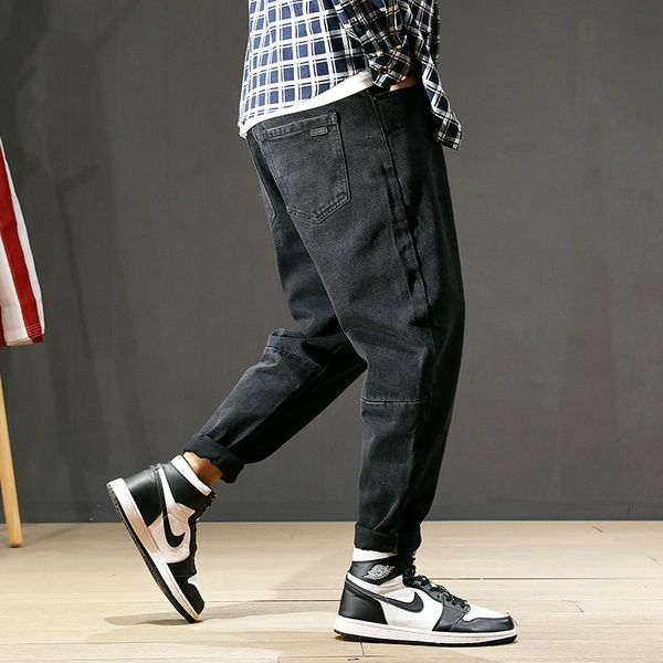 japanese style fashion men jeans black color vintage loose fit harem pants big size 28-42 printed designer hip hop jeans men, Blue
japanese style fashion men jeans black color vintage loose fit harem pants big size 28-42 printed designer hip hop jeans men, Blue