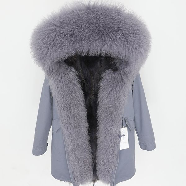 2018 autumn winter women's parka coat thick detachable scorpion liner fur lamb hair super large fur collar overcome, Black
2018 autumn winter women's parka coat thick detachable scorpion liner fur lamb hair super large fur collar overcome, Black