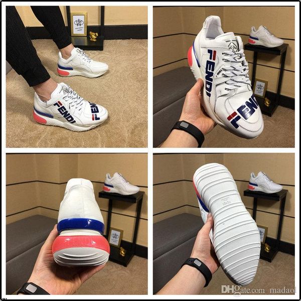 19fw brands breathable driving shoes fashion sneakers casual fashion shoes mesh soft flats lazy non-slip footwear men yetc3, Black