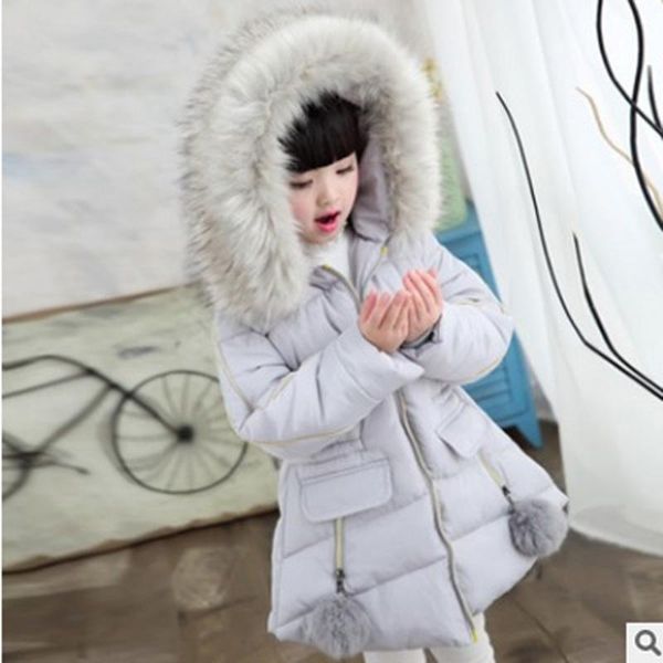 2018 new girl winter coat cotton-padded children winter jacket kids warm thick hooded outwear for teenage, Blue;gray 
2018 new girl winter coat cotton-padded children winter jacket kids warm thick hooded outwear for teenage, Blue;gray