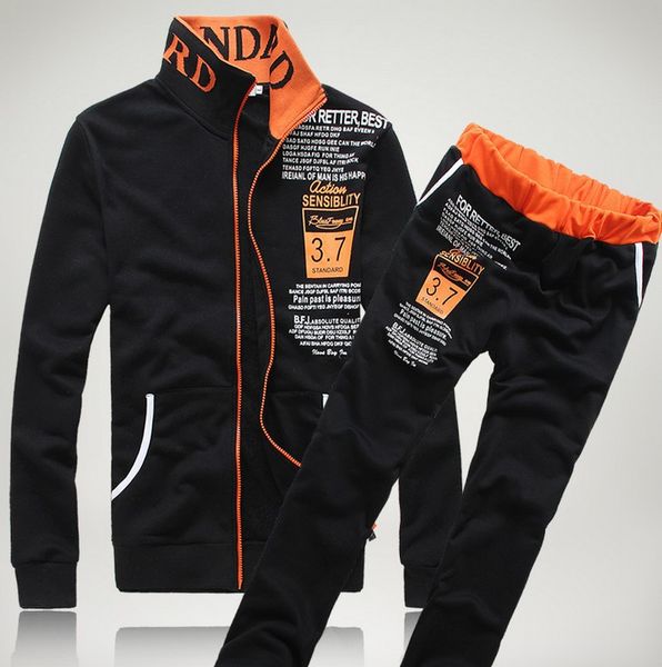 men's baseball suit sweatshirts new brand fashion stand collar letter printing tracksuit+sweatpants 2pcs set male, Gray
men's baseball suit sweatshirts new brand fashion stand collar letter printing tracksuit+sweatpants 2pcs set male, Gray