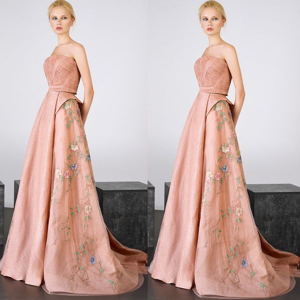 elegant strapless evening dresses unique design sleeves two pieces prom gowns floor length applique women dresses, Black;red
elegant strapless evening dresses unique design sleeves two pieces prom gowns floor length applique women dresses, Black;red