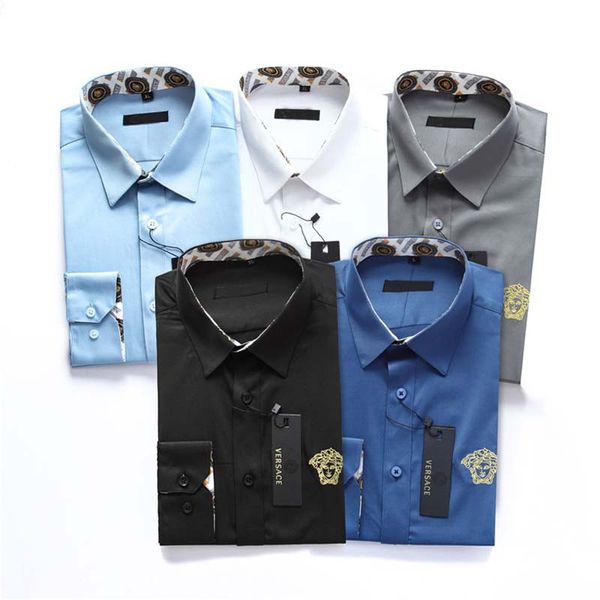 new men's dress shirt long sleeve 2020 fashion men's shirt loose soft luxury business shirt men's clothing, White;black
new men's dress shirt long sleeve 2020 fashion men's shirt loose soft luxury business shirt men's clothing, White;black