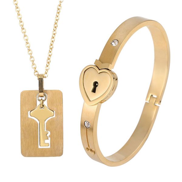 2019lovers concentric lock jewelry stainless steel concentric pendant necklace birthday/holiday/anniversary gift tricolor, Black
2019lovers concentric lock jewelry stainless steel concentric pendant necklace birthday/holiday/anniversary gift tricolor, Black