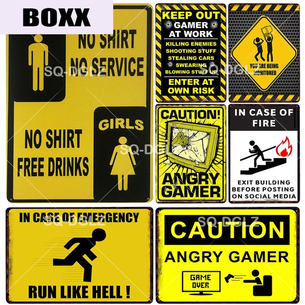 caution game metal sign vintage metal plaque plate wall decor danger tin signs beware poster gift
caution game metal sign vintage metal plaque plate wall decor danger tin signs beware poster gift