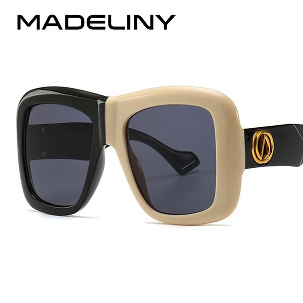madeliny new fashion square sunglasses women 2019 brand design oversized vintage female black white men shades ma009, White;black
madeliny new fashion square sunglasses women 2019 brand design oversized vintage female black white men shades ma009, White;black