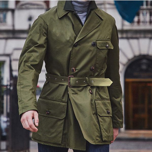 men trench coat plus size buckle belt button pocket slim fit lapel collar jacket, Black;brown
men trench coat plus size buckle belt button pocket slim fit lapel collar jacket, Black;brown