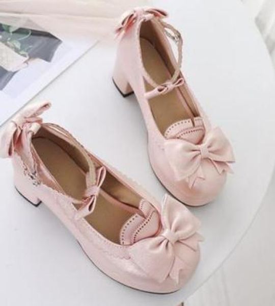 2020 women's shoes in spring and autumn with new style middle heel coarse heel round head bowknot waterproof table@9069, Black
2020 women's shoes in spring and autumn with new style middle heel coarse heel round head bowknot waterproof table@9069, Black