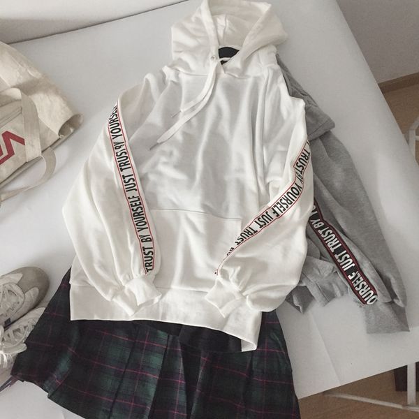 long sleeve crop hoodie white women loose hoodies sweatshirts oversize autumn cropped woman gray sweatshirt 2019 ii50ms, Black
long sleeve crop hoodie white women loose hoodies sweatshirts oversize autumn cropped woman gray sweatshirt 2019 ii50ms, Black