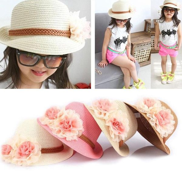 summer kids floral straw hats rose flower princess fedora hat children's visor beach sun baby girls sunhat wide brim for girl, Yellow
summer kids floral straw hats rose flower princess fedora hat children's visor beach sun baby girls sunhat wide brim for girl, Yellow