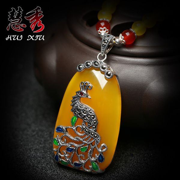 genunine yellow chalcedony peacock pendant with 925 silver necklace unique craftsmanship pendants with garnet beads necklaces
genunine yellow chalcedony peacock pendant with 925 silver necklace unique craftsmanship pendants with garnet beads necklaces