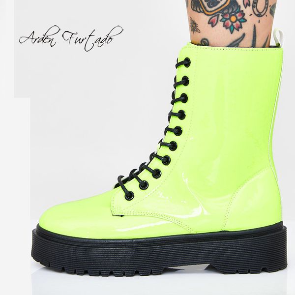arden furtado fashion women's shoes winter pure color purple yellow cross lacing round toe matin boots short boots big size 42, Black
arden furtado fashion women's shoes winter pure color purple yellow cross lacing round toe matin boots short boots big size 42, Black