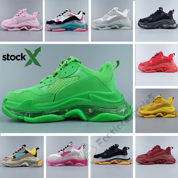stock x 2020 men women fashion casual shoes triple s clear combination soles vintage green old dad shoes luxury designer platform sneakers
stock x 2020 men women fashion casual shoes triple s clear combination soles vintage green old dad shoes luxury designer platform sneakers