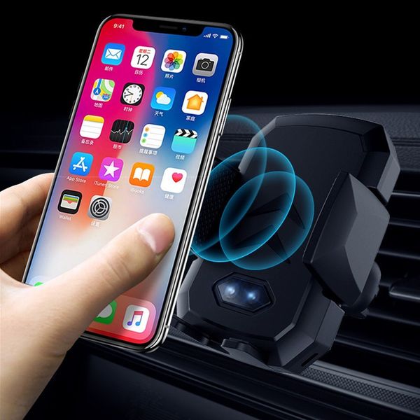 Wireless Automatic Infrared Charger 360 Degree Universal Car Air Vent Mount Holder 7.5W Fast Charger for Iphone GALAXY S9 MIX 2S Bracket
Wireless Automatic Infrared Charger 360 Degree Universal Car Air Vent Mount Holder 7.5W Fast Charger for Iphone GALAXY S9 MIX 2S Bracket