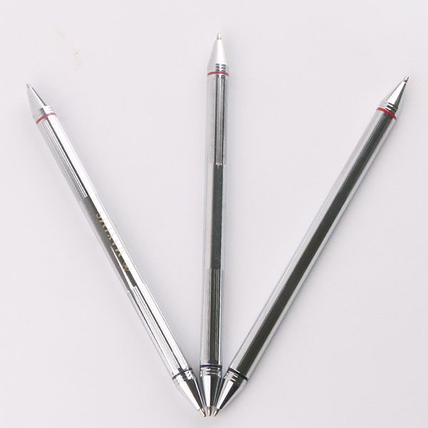 10pcs/lot two color ballpoint pen for office writng supplies metal ballpoint pen ball for writing supplies silver p762, Blue;orange
10pcs/lot two color ballpoint pen for office writng supplies metal ballpoint pen ball for writing supplies silver p762, Blue;orange