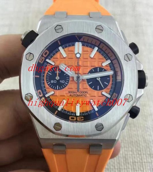 fantastic excellent men's watch watches 26703st vk quartz 42mm rubber strap bands chronograph mens watches, Slivery;brown
fantastic excellent men's watch watches 26703st vk quartz 42mm rubber strap bands chronograph mens watches, Slivery;brown
