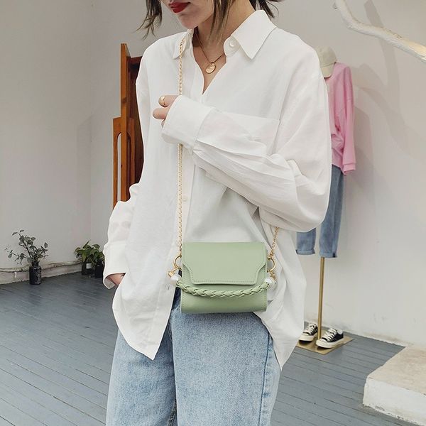 2020 new women's korean version of the simple shoulder bag wild casual lady crossbody bag
2020 new women's korean version of the simple shoulder bag wild casual lady crossbody bag