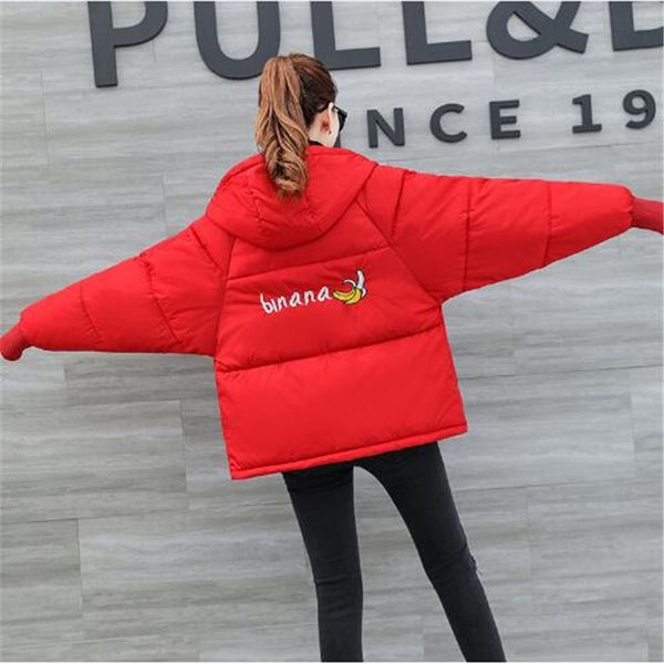 korean version is fashionable, loose, short, fashionable, multi fashions, bread, hat, down, cotton dress, women's coat, Black
korean version is fashionable, loose, short, fashionable, multi fashions, bread, hat, down, cotton dress, women's coat, Black