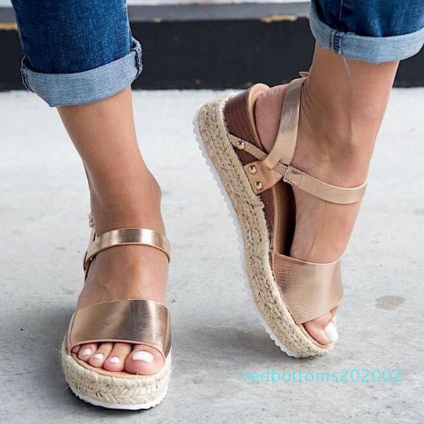 wdhkun shoes 2020 summer women fashion solid color sandals buckle strap wedges platform peep toe sandals rr2, Black
wdhkun shoes 2020 summer women fashion solid color sandals buckle strap wedges platform peep toe sandals rr2, Black