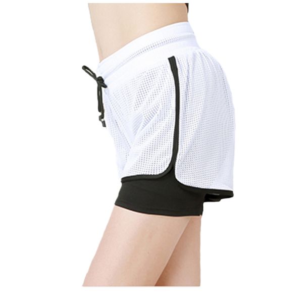 fanceey mesh fitness clothes yoga shorts women athletic running cycling tights sport shorts for women gym workout, White;red
fanceey mesh fitness clothes yoga shorts women athletic running cycling tights sport shorts for women gym workout, White;red