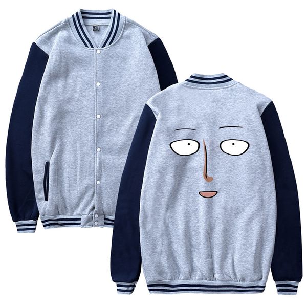 anime one punch man funny fashion harajuku men women baseball jacket casual long sleeve hoodies jackets sweatshirt coats 4xl, Black;brown 
anime one punch man funny fashion harajuku men women baseball jacket casual long sleeve hoodies jackets sweatshirt coats 4xl, Black;brown