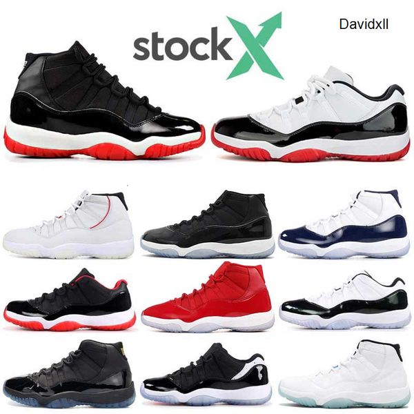 stock x 11 11s concord 45 men basketball shoes new bred space jam gamma blue womens mens sports designer sneakers size 5.5-13 
stock x 11 11s concord 45 men basketball shoes new bred space jam gamma blue womens mens sports designer sneakers size 5.5-13