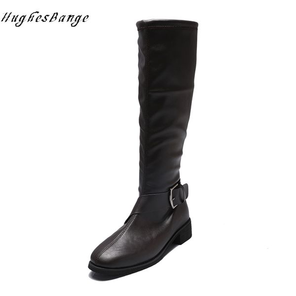 shoes woman comfortable winter high but knee 2019 new autumn models wild thin square head thick with fashion zipper waterproof, Black
shoes woman comfortable winter high but knee 2019 new autumn models wild thin square head thick with fashion zipper waterproof, Black