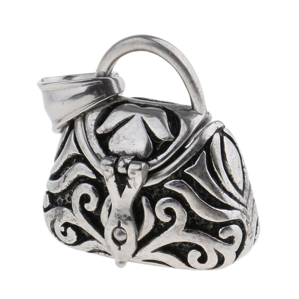 handbag design ash urn pendant stainless steel memorial casket pendant, Silver
handbag design ash urn pendant stainless steel memorial casket pendant, Silver