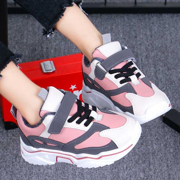 popular sneakers kids anti slip little kids shoes comfortable children shoes girls sport children girl, Black;red