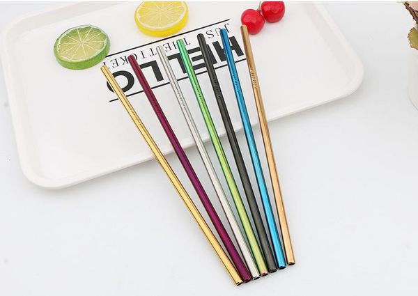 reusable drianking straws sturdy bent straight colorful metal straws with cleaner brush kitchen accessories valentines day gifts
reusable drianking straws sturdy bent straight colorful metal straws with cleaner brush kitchen accessories valentines day gifts
