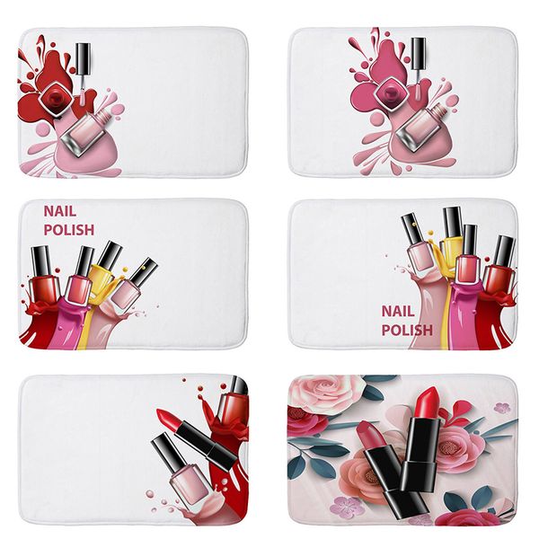flowers lipstick bottles printed flannel floor mat anti-slip tapete floor mats kitchen doormat welcome mats for front door
flowers lipstick bottles printed flannel floor mat anti-slip tapete floor mats kitchen doormat welcome mats for front door