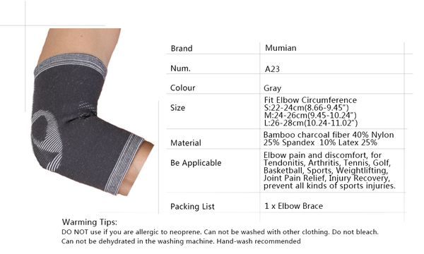2020 new designer classic black bamboo elbow sports strength trainning yoga riding run exercise elbow sleeve brace, Black;gray
2020 new designer classic black bamboo elbow sports strength trainning yoga riding run exercise elbow sleeve brace, Black;gray