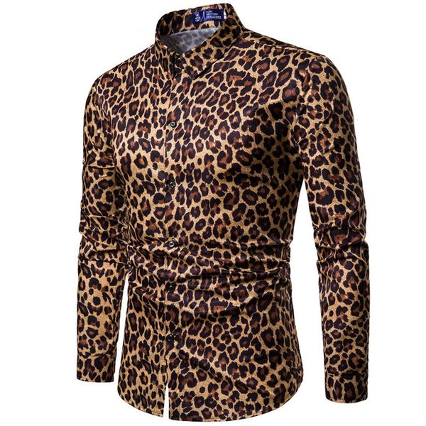 mens trend nightclub leopard print long sleeve shirt male social casual party shirt chemise homme dress shirt, White;black
mens trend nightclub leopard print long sleeve shirt male social casual party shirt chemise homme dress shirt, White;black