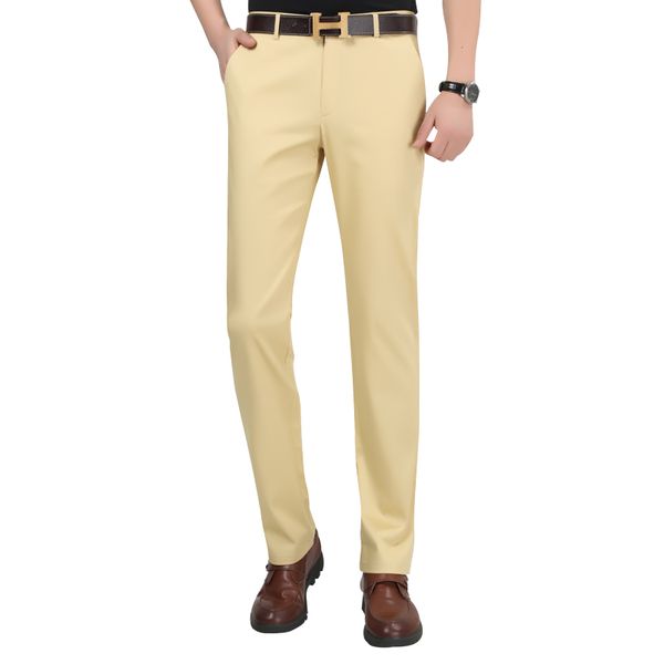 mens khaki straight-fit plain-front dress pant comfortable smart casual stretch zip with button closure thin formal trousers, Black
mens khaki straight-fit plain-front dress pant comfortable smart casual stretch zip with button closure thin formal trousers, Black