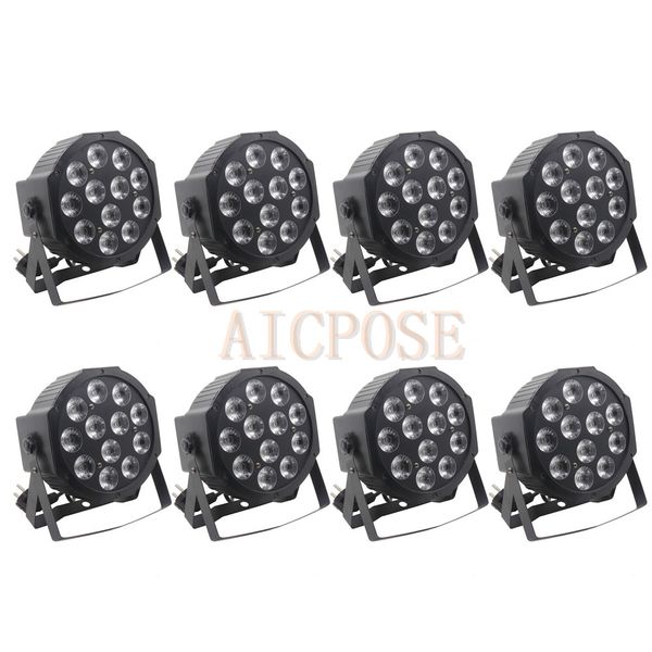 8pc lot 12x12w rgbw 4 in 1 led par light with dmx512 tage lighting wedding dj party effect light
8pc lot 12x12w rgbw 4 in 1 led par light with dmx512 tage lighting wedding dj party effect light