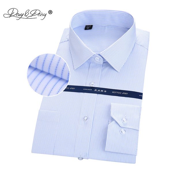 davydaisy 8xl 7xl 6xl men shirt 100% cotton high qualtiy long sleeve shirts male dress business causal shirt plus size ds364, White;black
davydaisy 8xl 7xl 6xl men shirt 100% cotton high qualtiy long sleeve shirts male dress business causal shirt plus size ds364, White;black