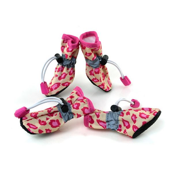 4pcs/set colorful dog shoes pet cat anti-slip rubber sole waterproof leopard boots 7 size dog shoes
4pcs/set colorful dog shoes pet cat anti-slip rubber sole waterproof leopard boots 7 size dog shoes